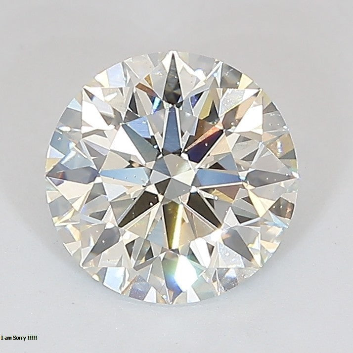 Round Lab Created Diamond