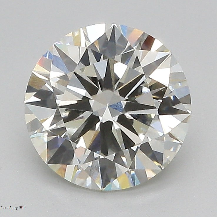 Round Lab Created Diamond