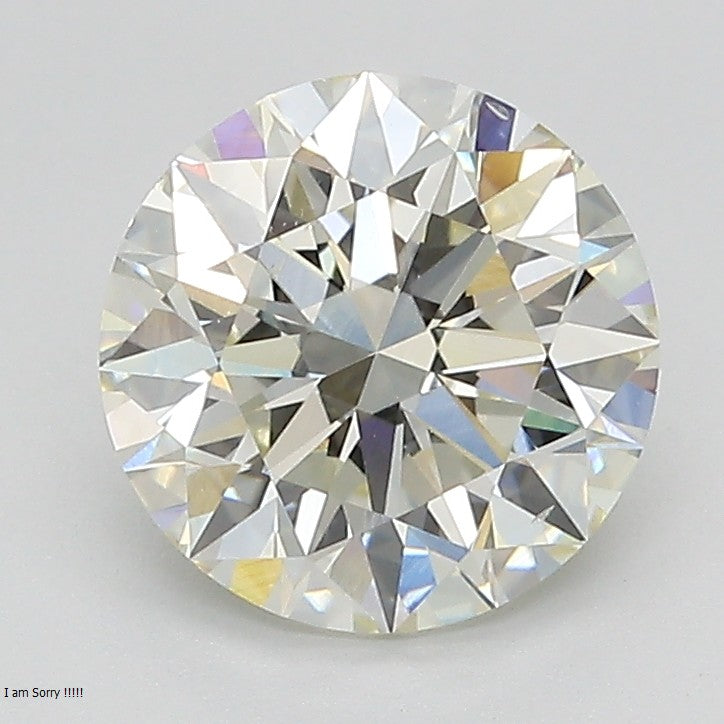 Round Lab Created Diamond