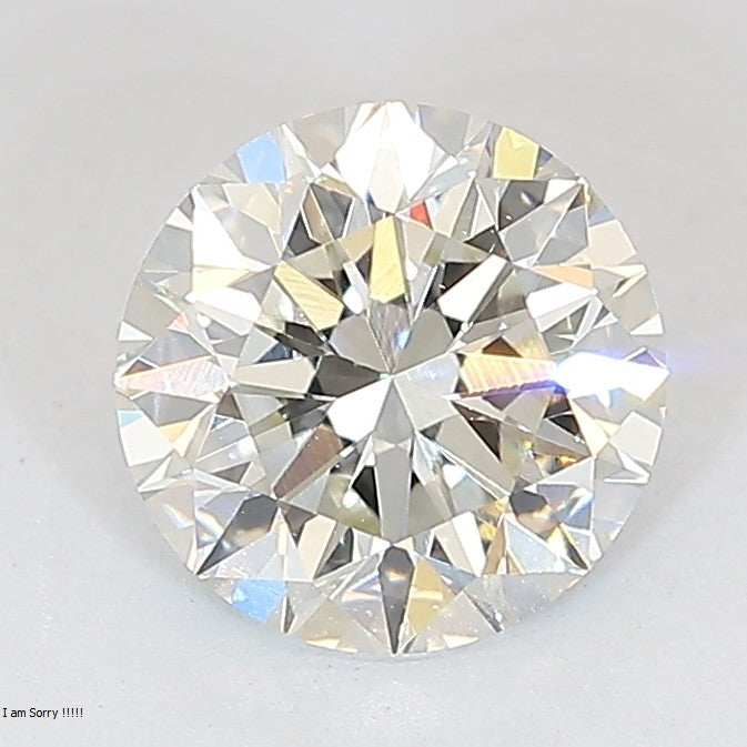 Round Lab Created Diamond