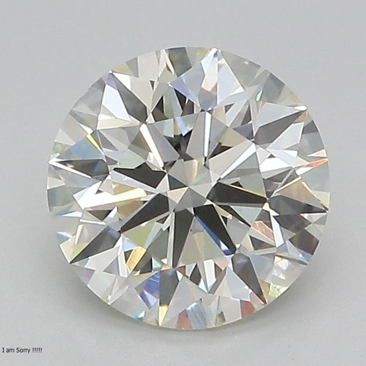 Round Lab Created Diamond