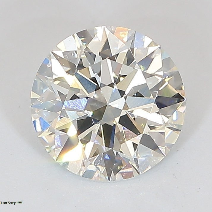 Round Lab Created Diamond
