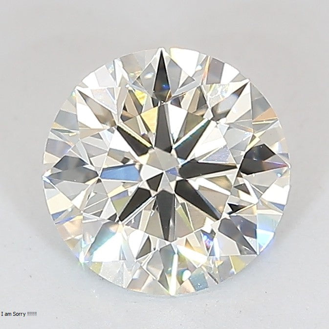 Round Lab Created Diamond