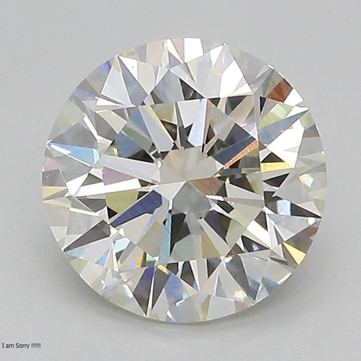 Round Lab Created Diamond
