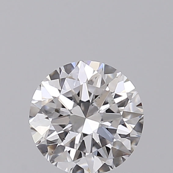 Round Lab Created Diamond