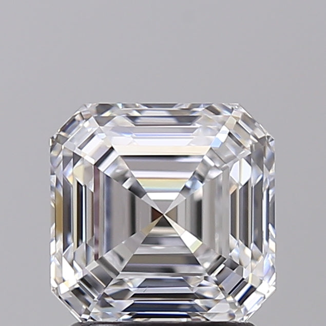 SQUARE Emerald Lab Created Diamond