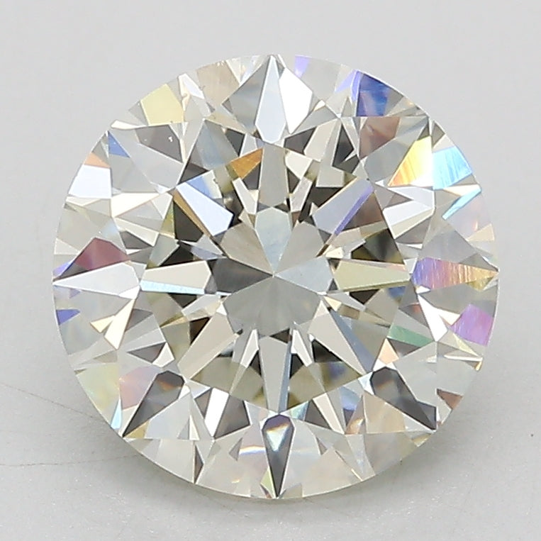 Round Lab Created Diamond