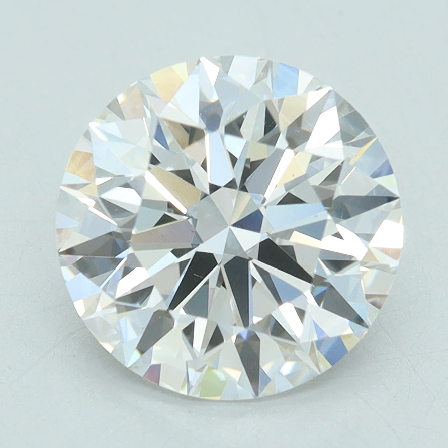 Round Lab Created Diamond