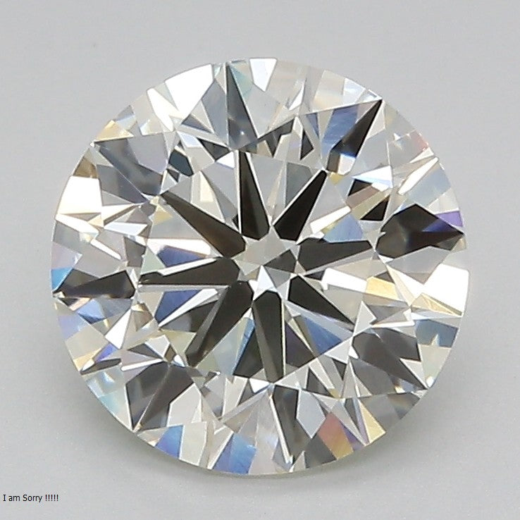 Round Lab Created Diamond