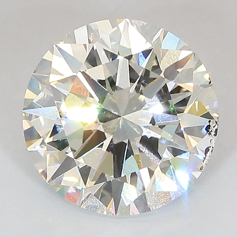Round Lab Created Diamond