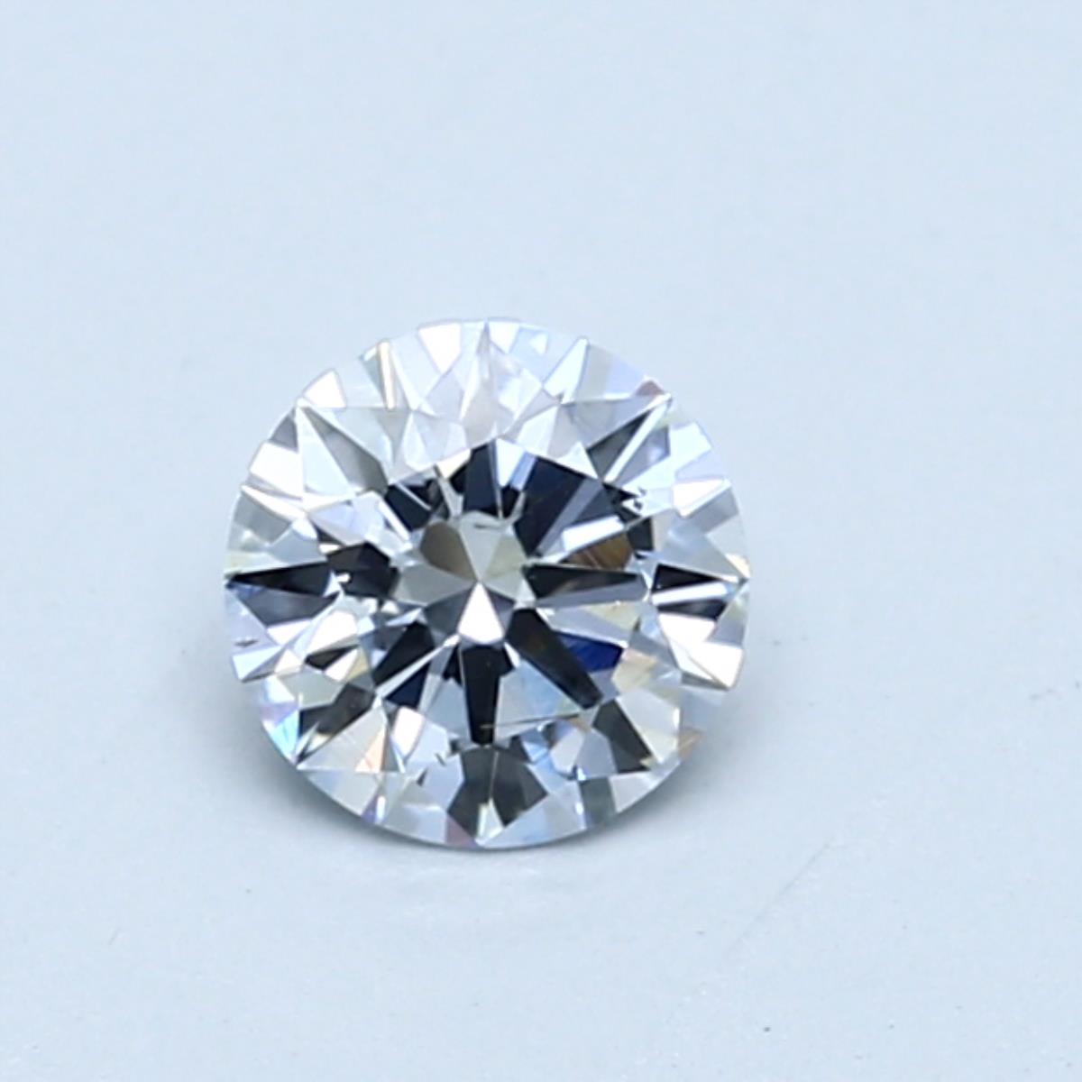 Round Lab Created Diamond