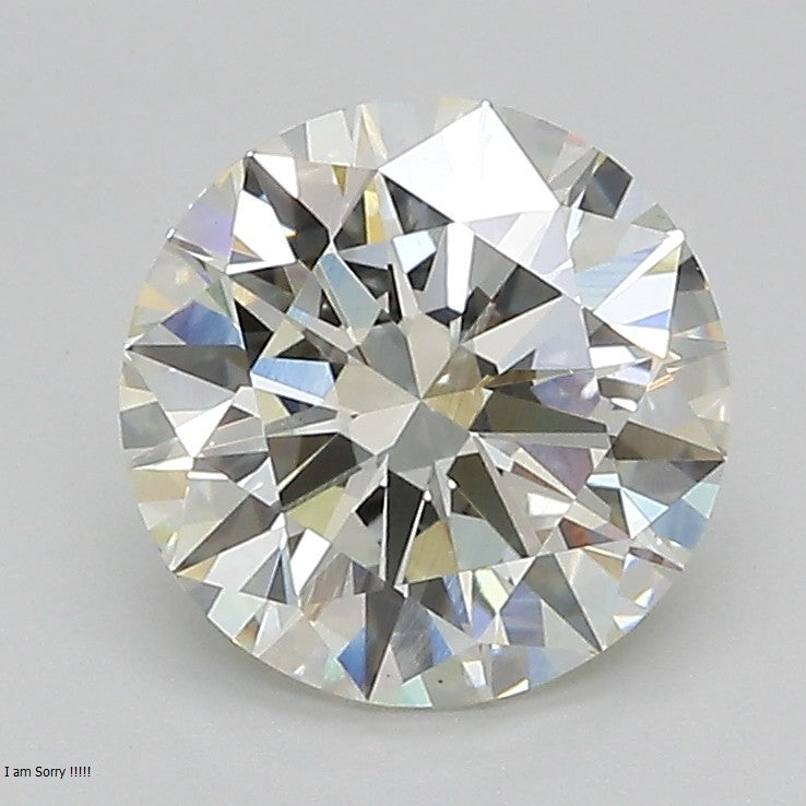 Round Lab Created Diamond
