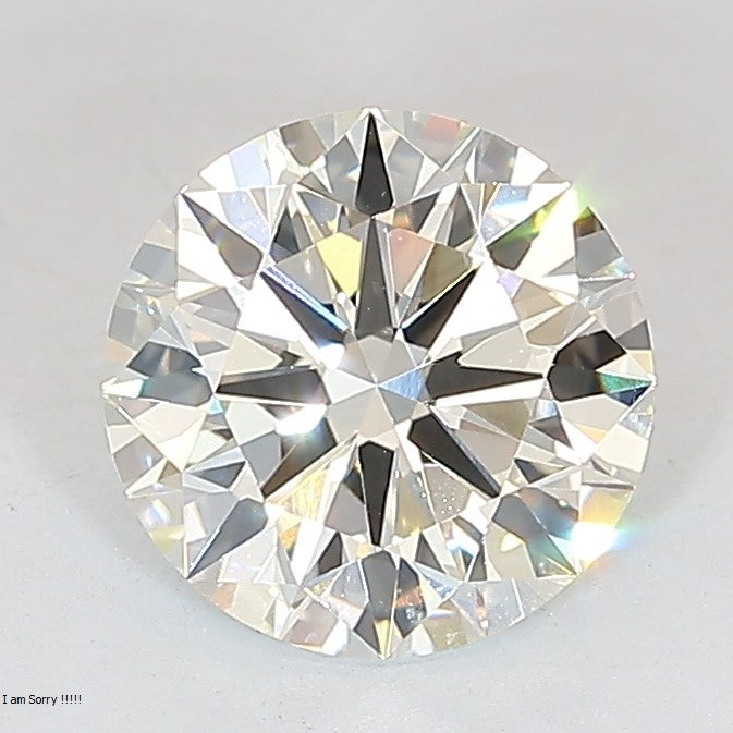 Round Lab Created Diamond