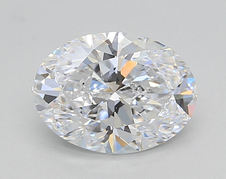 Oval Lab Created Diamond