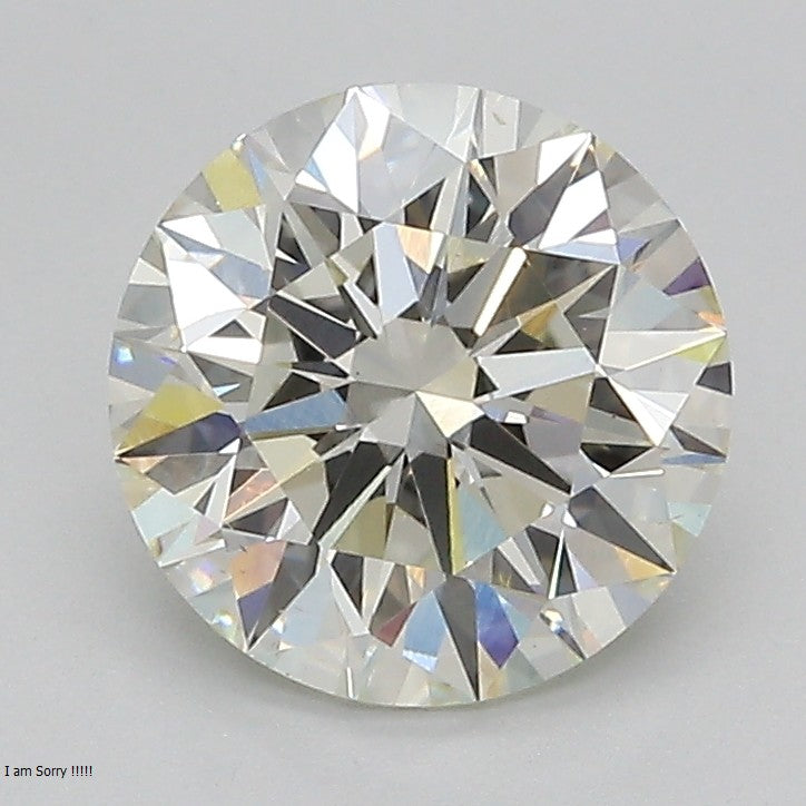 Round Lab Created Diamond