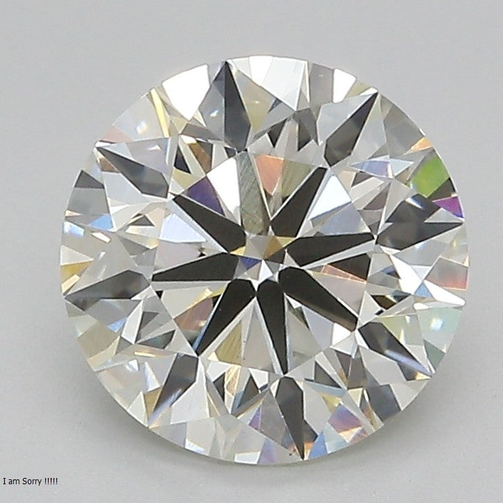 Round Lab Created Diamond
