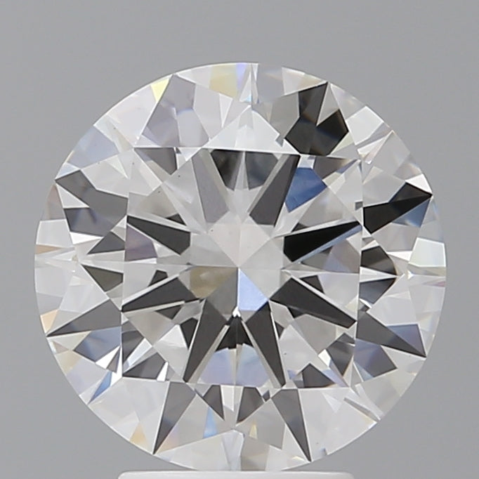 Round Lab Created Diamond