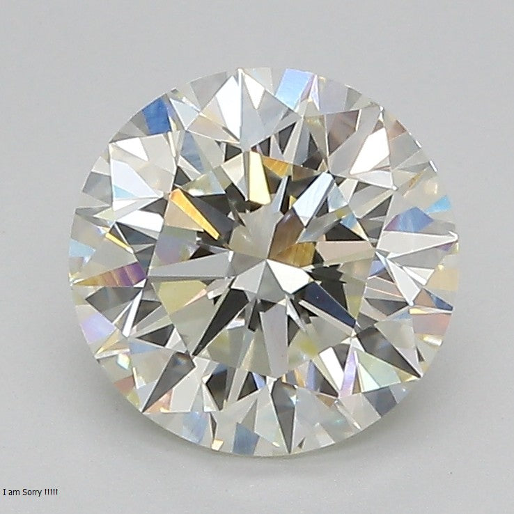 Round Lab Created Diamond