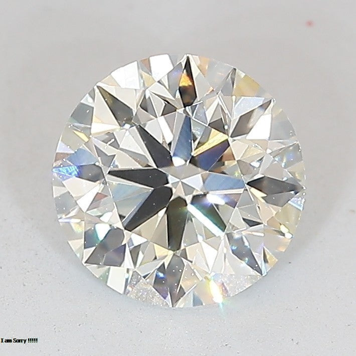 Round Lab Created Diamond