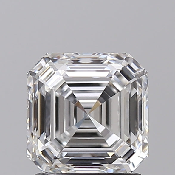 SQUARE Emerald Lab Created Diamond