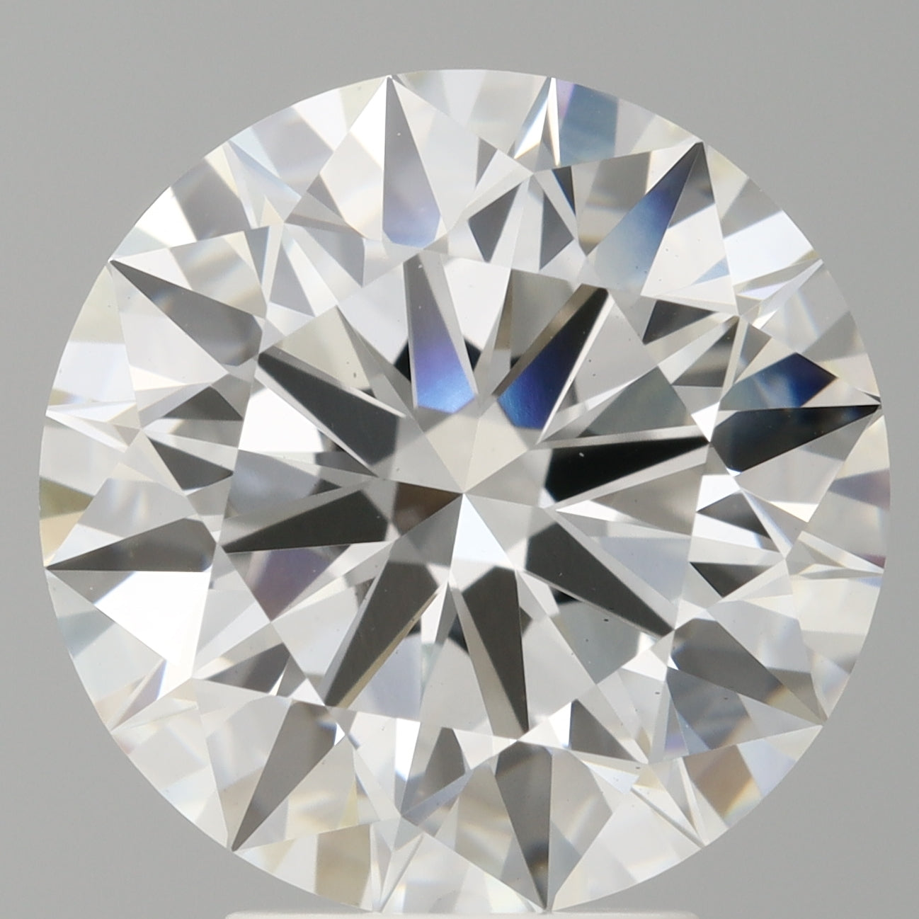 Round Lab Created Diamond