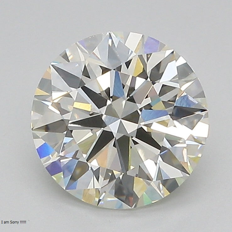 Round Lab Created Diamond
