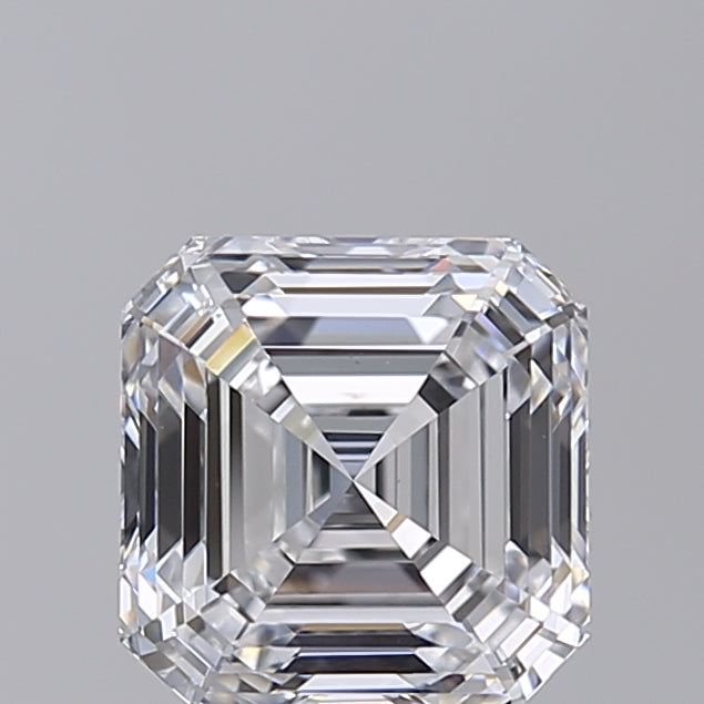 SQUARE Emerald Lab Created Diamond