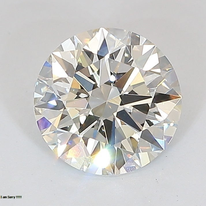 Round Lab Created Diamond