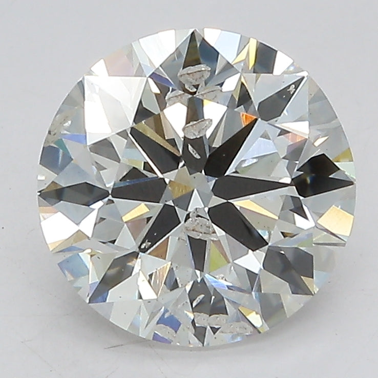 Round Lab Created Diamond