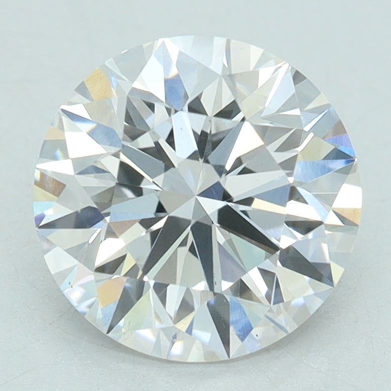 Round Lab Created Diamond