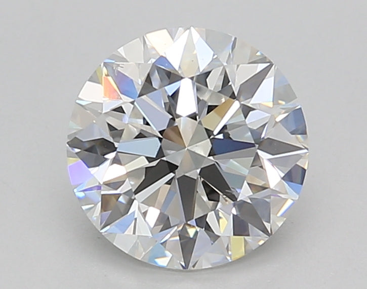 Round Lab Created Diamond