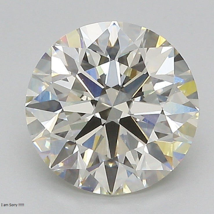Round Lab Created Diamond