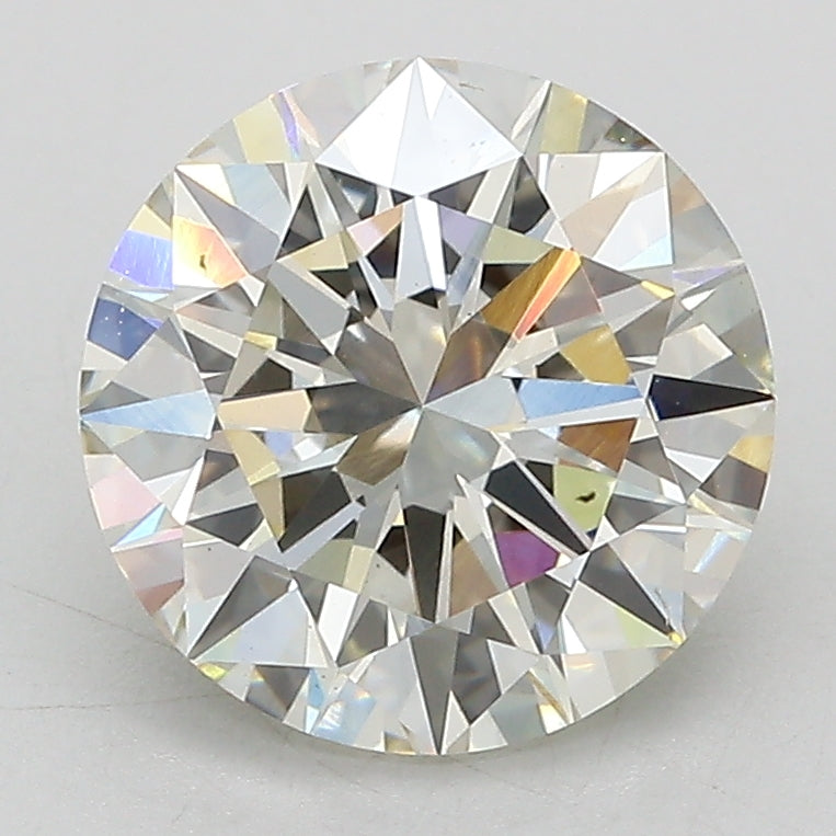 Round Lab Created Diamond