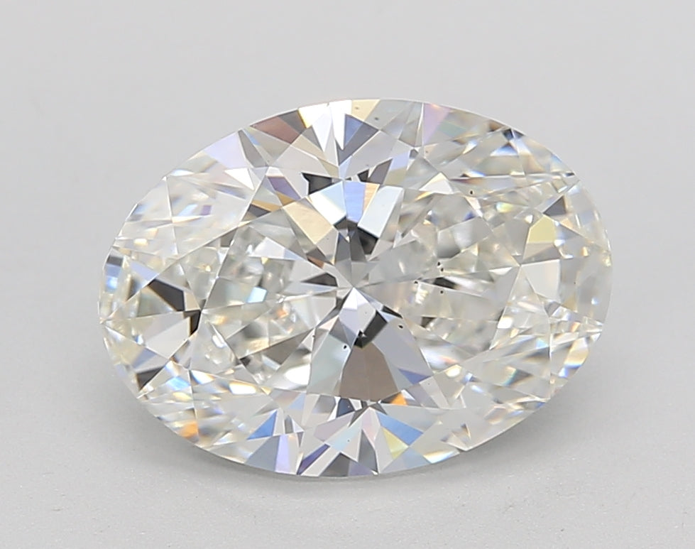 Oval Lab Created Diamond
