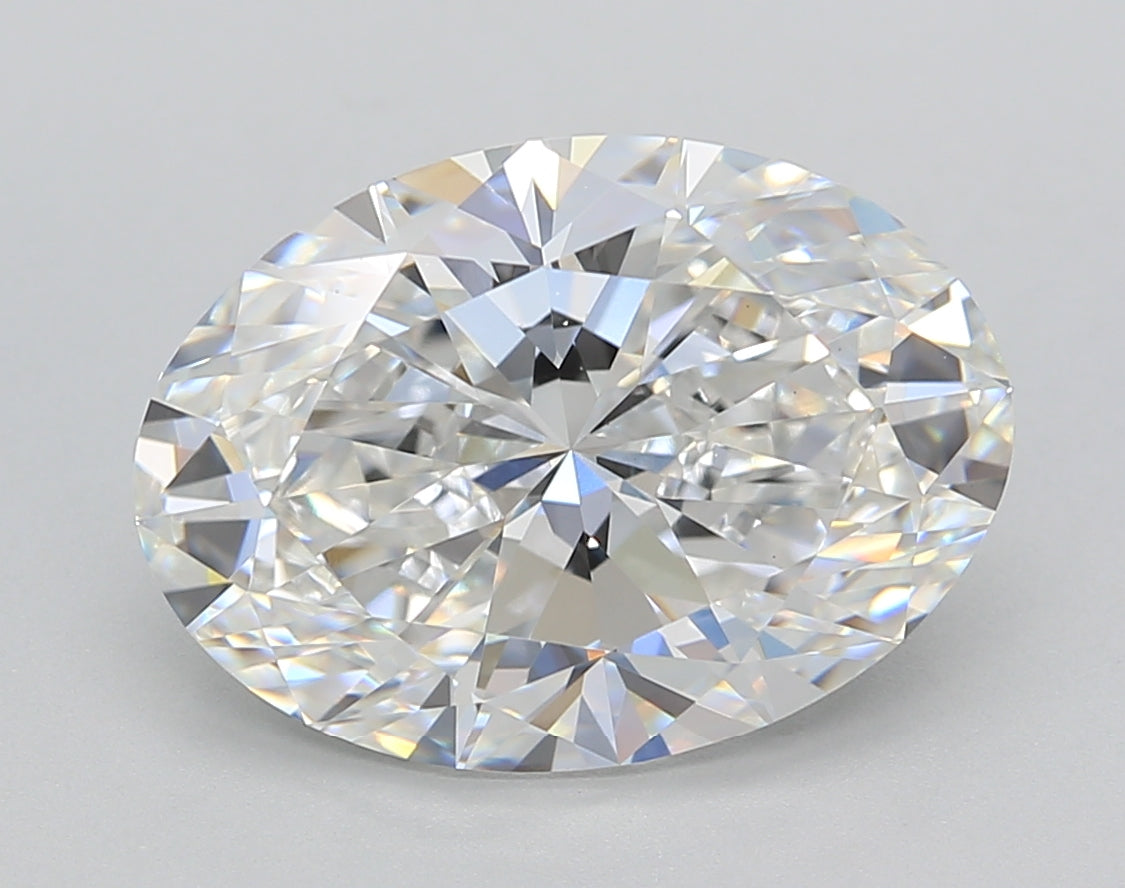 Oval Lab Created Diamond