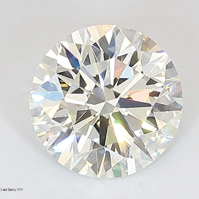 Round Lab Created Diamond