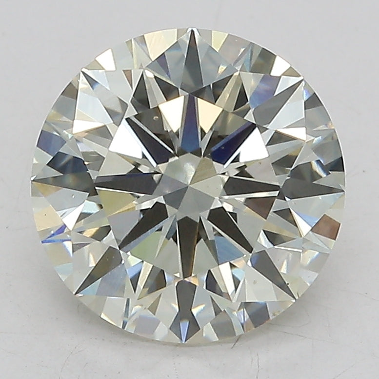 Round Lab Created Diamond