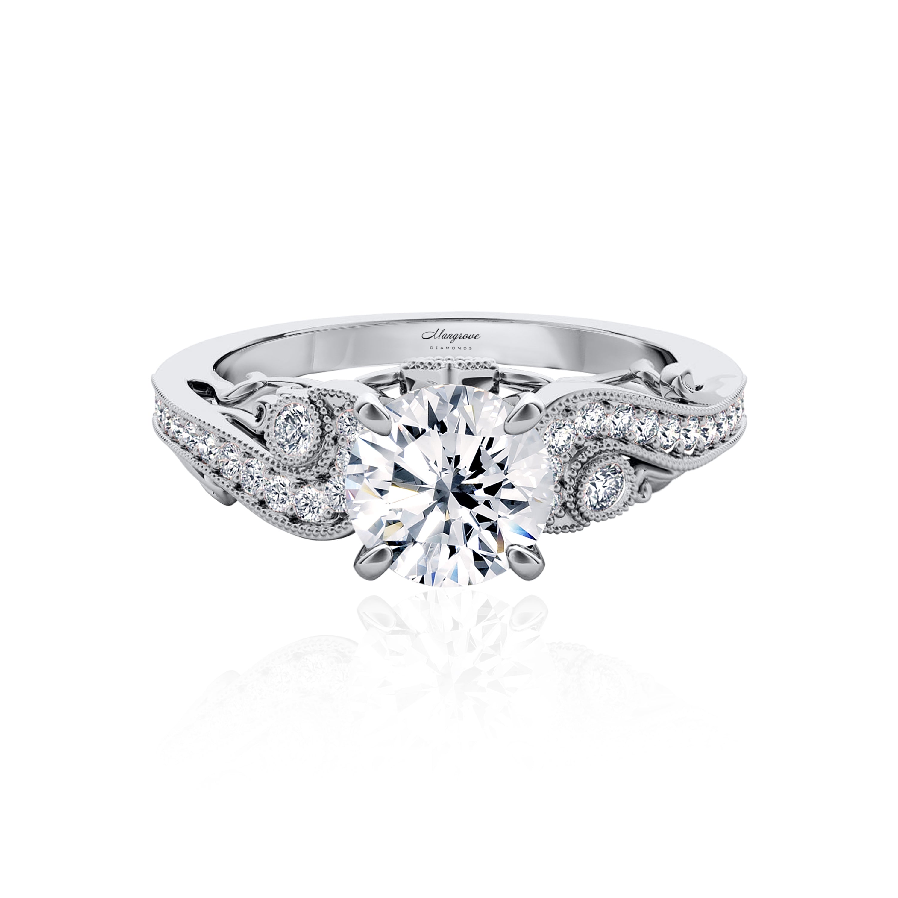 #Metal_14K White Gold#Prong_Standard#Shape_RoundMetal_14K White#Metal_18K White Gold#Metal_Platinum