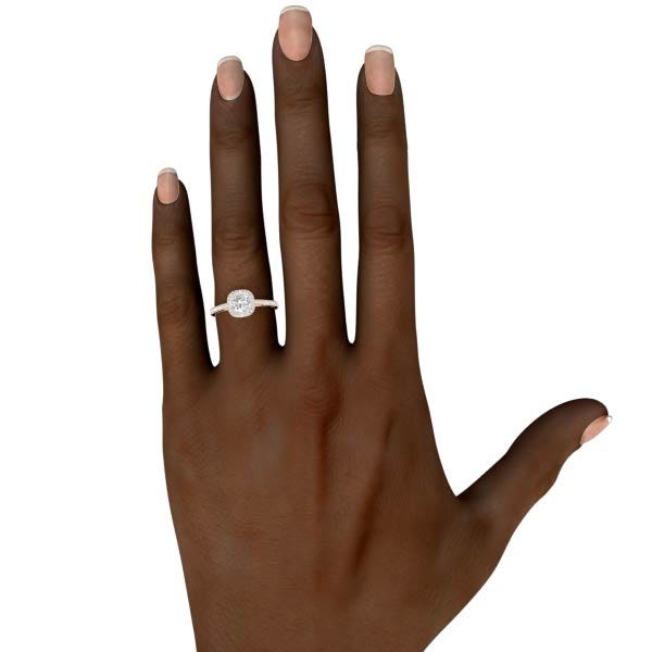#Metal_14K Rose Gold#Shape_Cushion#Shape_Princess