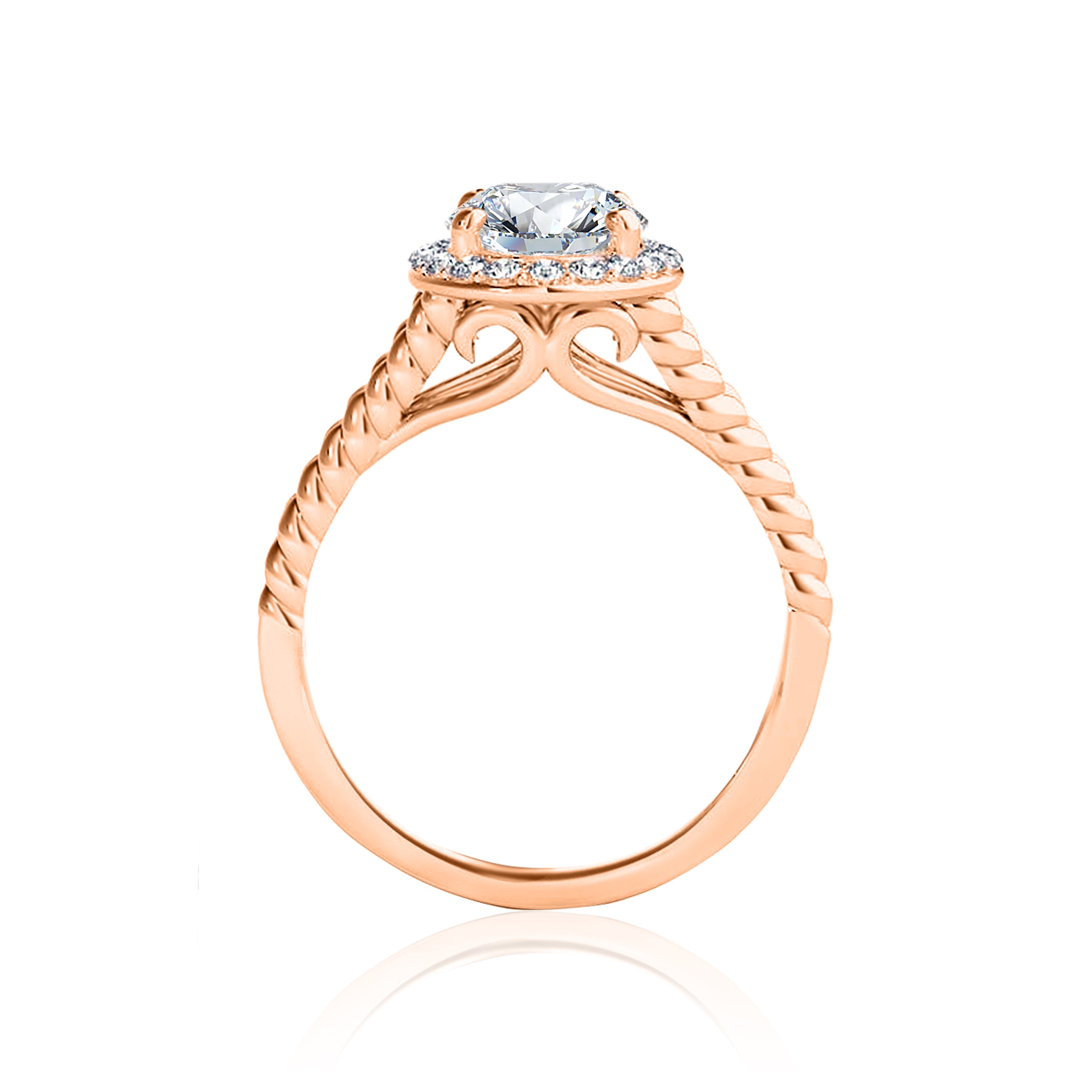 #Metal_14K Rose Gold#Prong_Standard#Shape_Oval