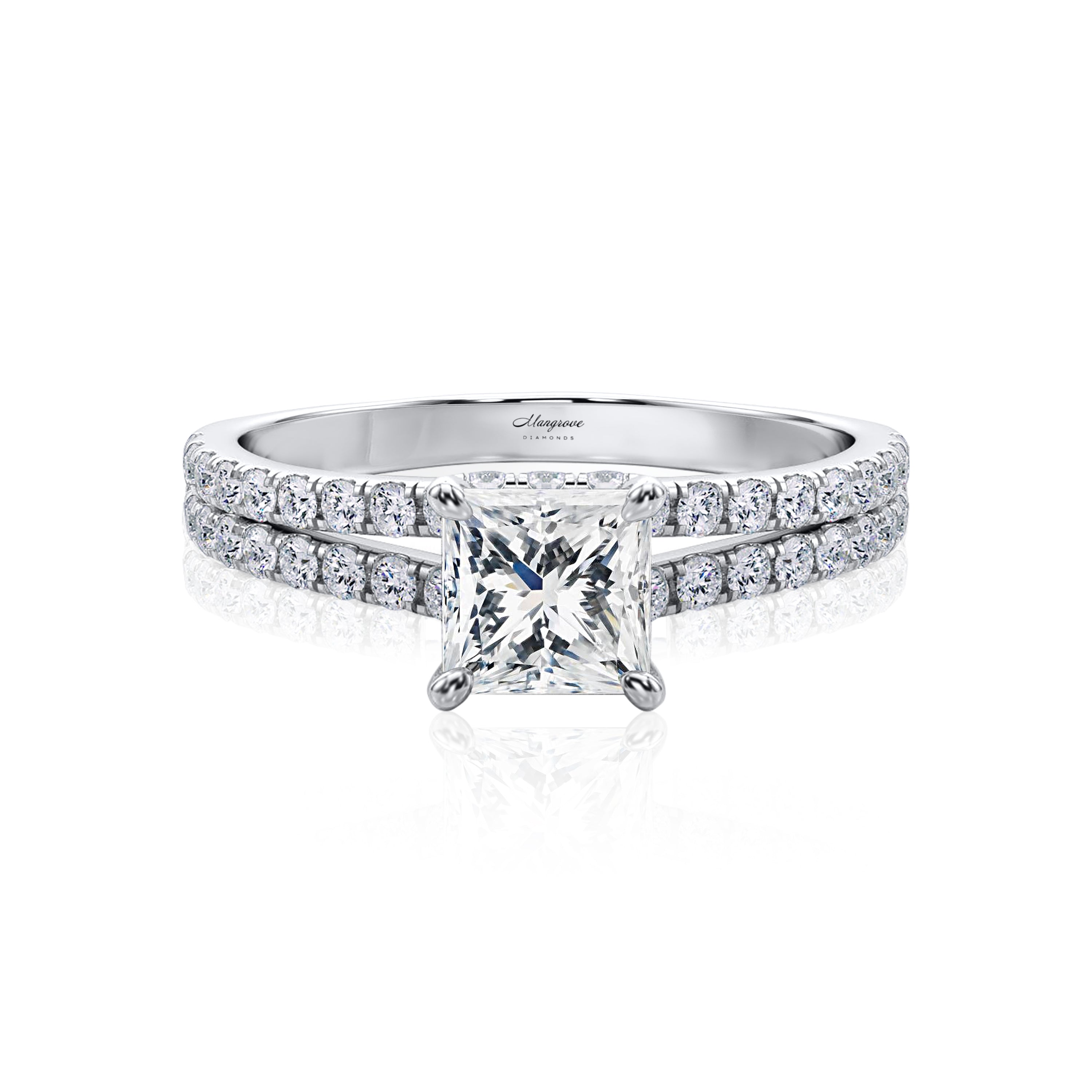 #Metal_14K White Gold#Shape_Princess#Metal_18K White Gold#Metal_Platinum