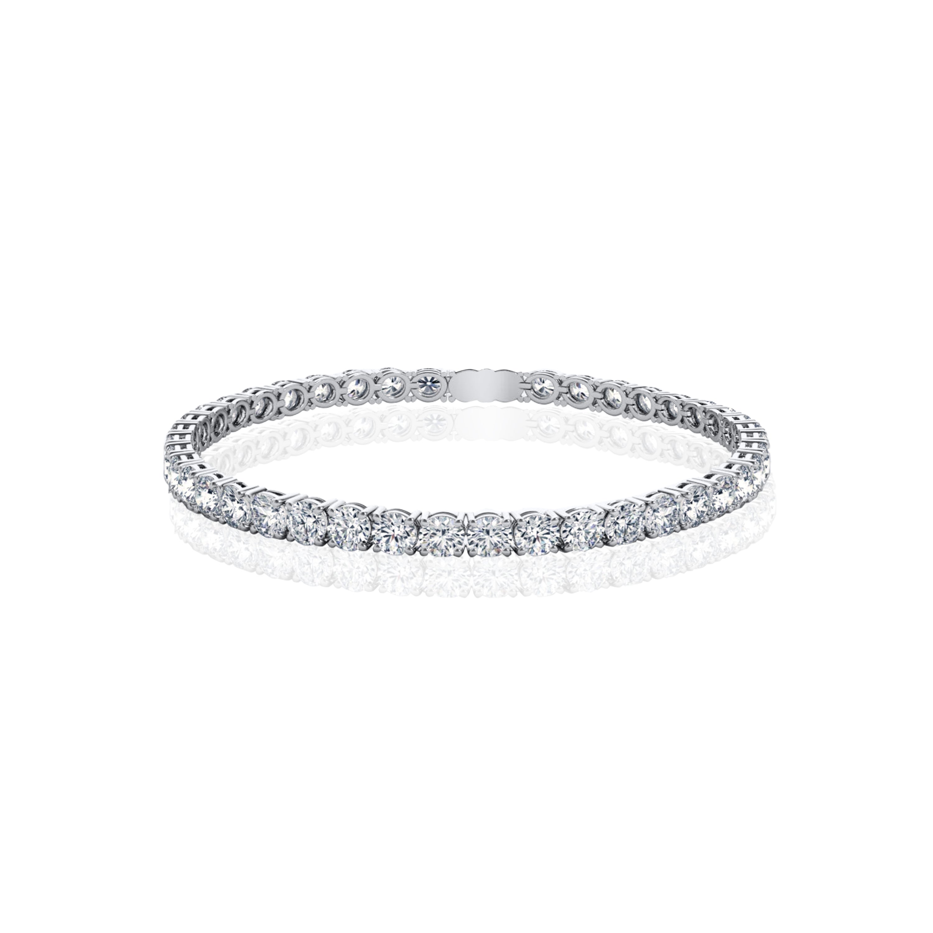 #Metal_18K White Gold#Bracelet Length_7.1” (Standard)