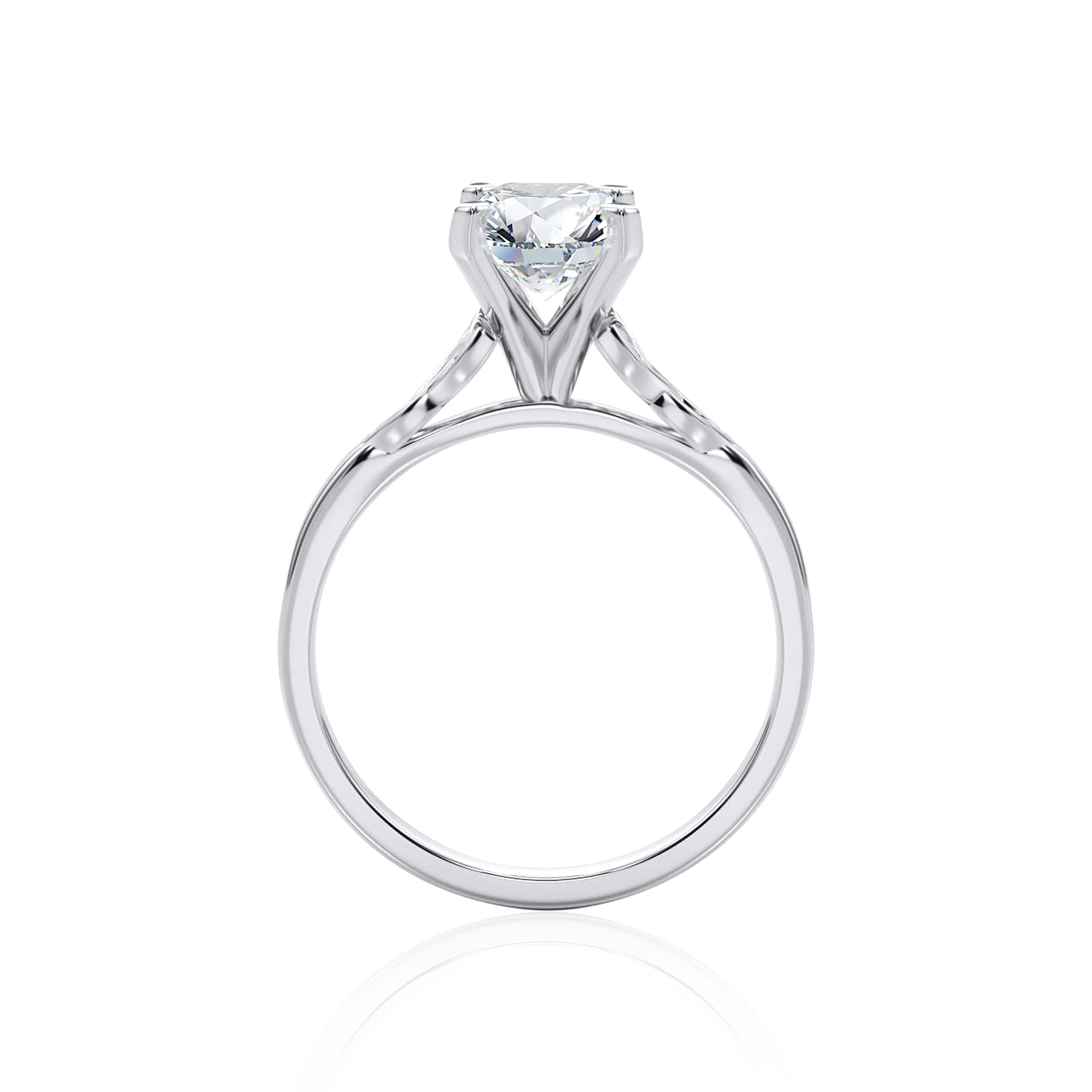 #Metal_14K White Gold#Shape_Oval