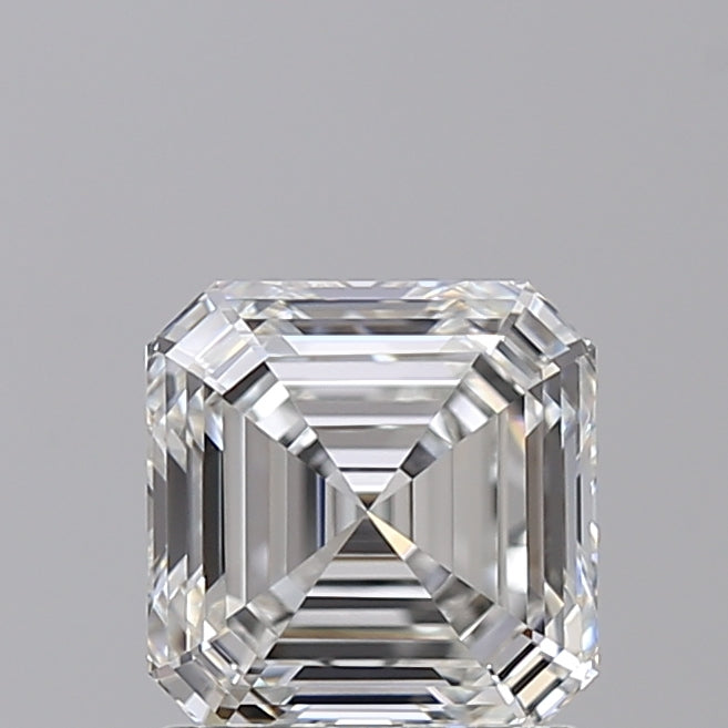 SQUARE Emerald Lab Created Diamond