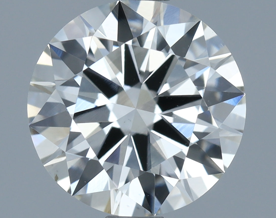 Round Lab Created Diamond