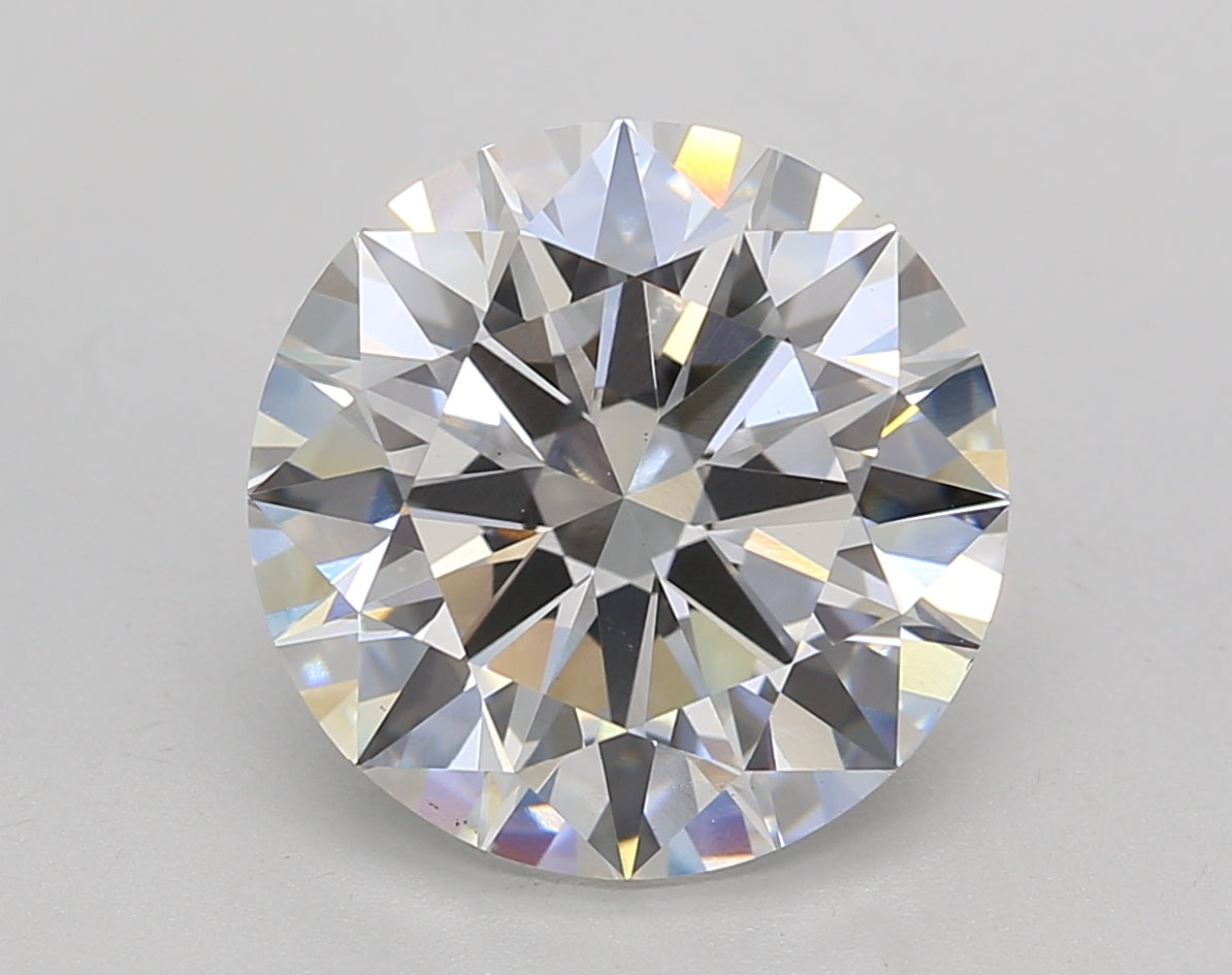 Round Lab Created Diamond