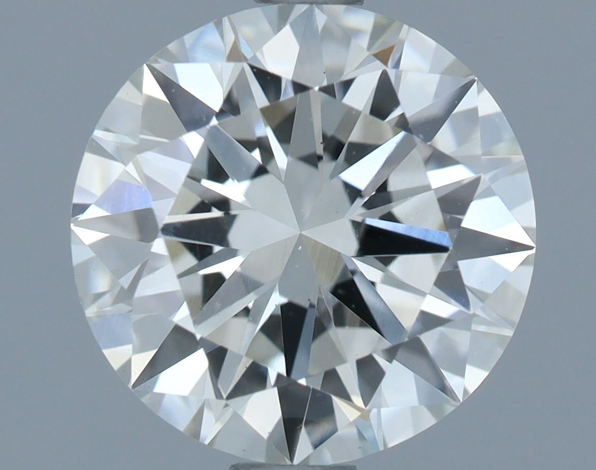 Round Lab Created Diamond