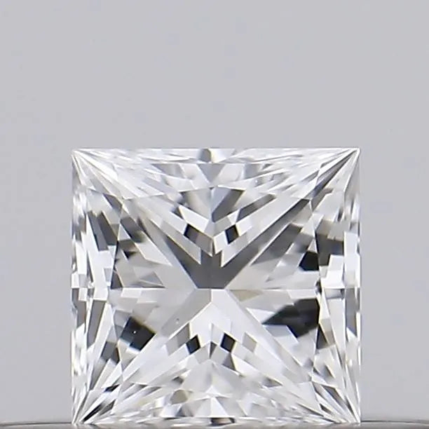 0.20ct Princess Natural Diamond (Colour D, Clarity VS1, GIA Certified)