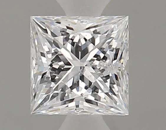 0.32ct Princess Natural Diamond (Colour D, Clarity SI2, Cut VG, IGI Certified)
