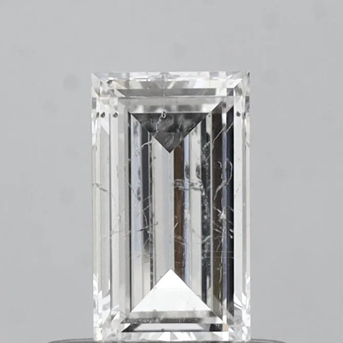 0.40ct Baguette Natural Diamond (Colour E, Clarity SI2, Cut VG, IGI Certified)